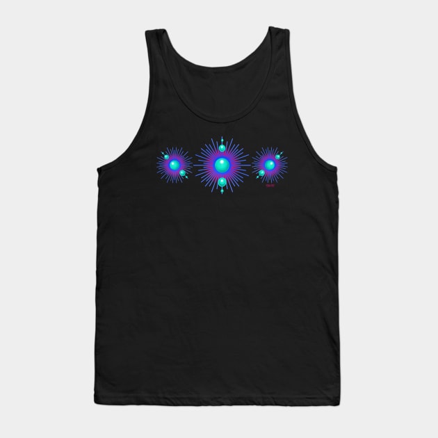 The Planets Aligned horizontal Tank Top by MetroInk